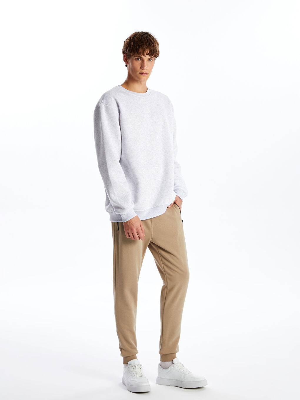 Pantaloni De Jogging Pentru Bărbați, Slim Fit -W41592Z8-YJ3 - W41592Z8-YJ3  - LC Waikiki