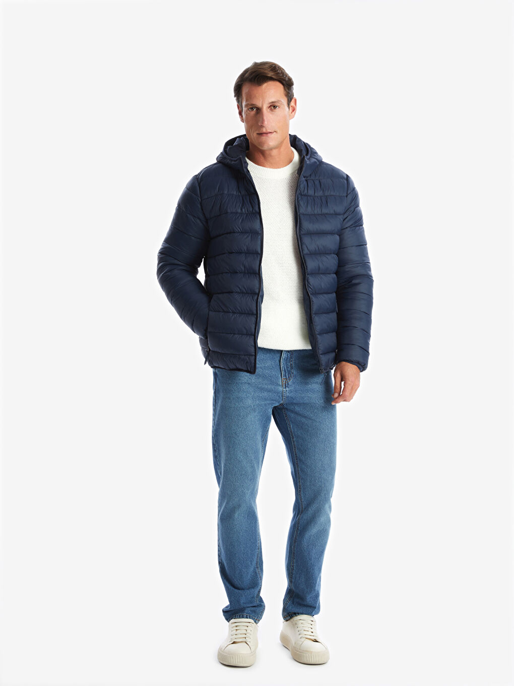 LC WAIKIKI Standard Fit Hooded Men's Puffer Coat -W41905Z8