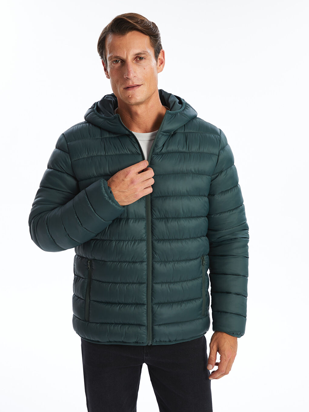 完璧すぎて可愛げがない Standard Fit Hooded Men's Puffer -W41905Z8-V99 - W41905Z8 菓子