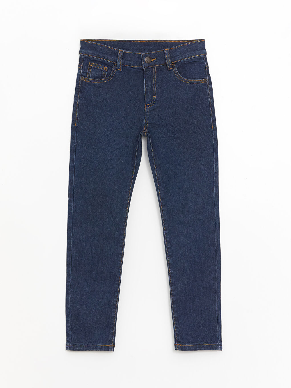 Adjustable Elastic Waist Boys' Jeans -W41924Z4-309