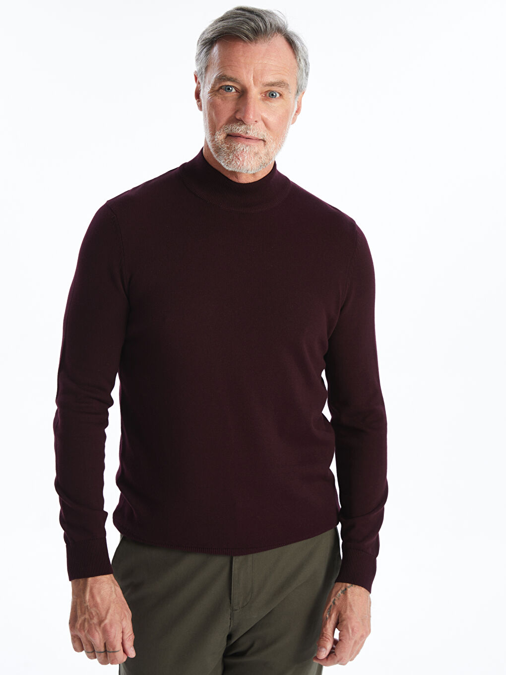 LC WAIKIKI Half Turtleneck Long Sleeve Men's Knitwear