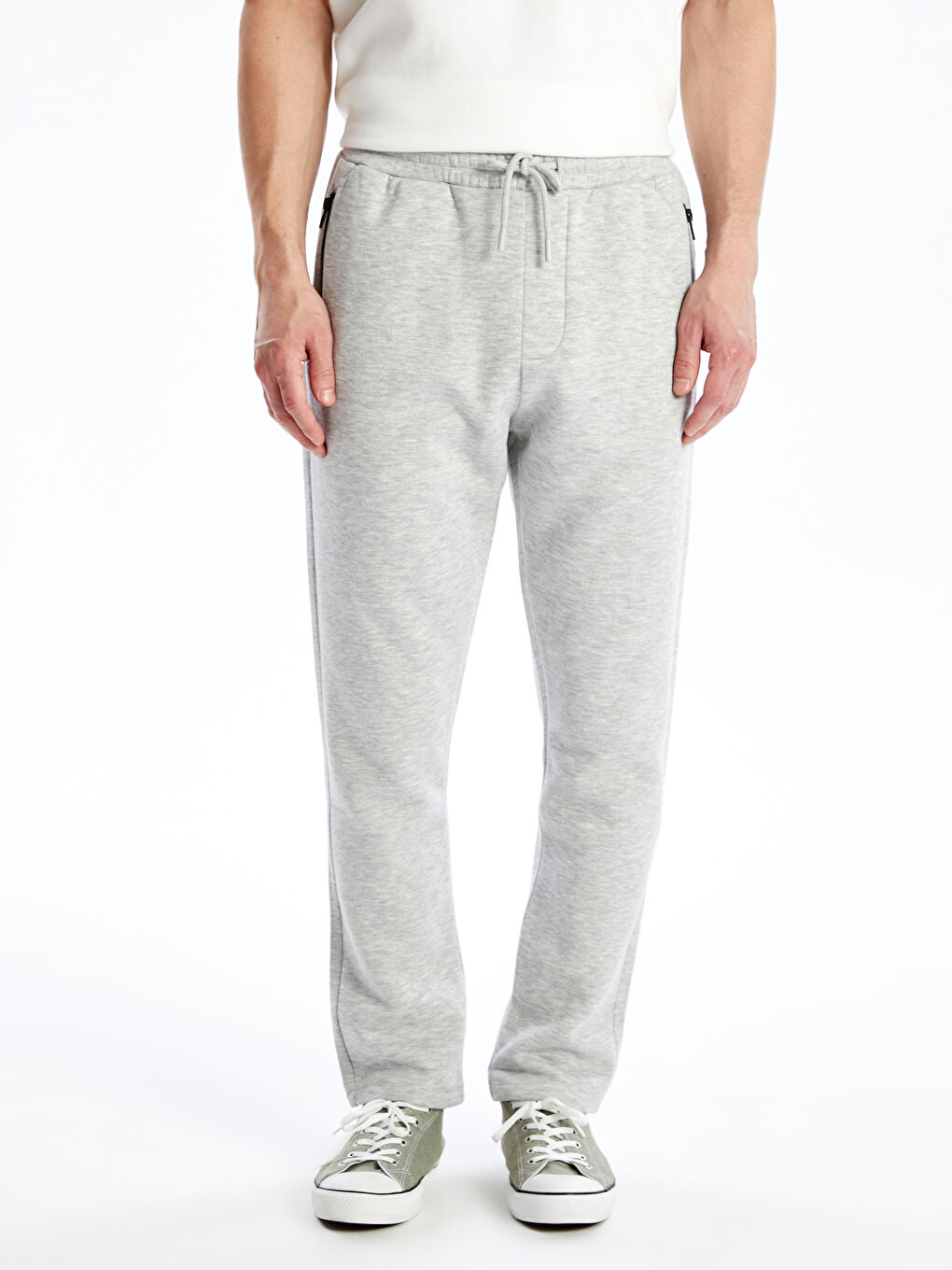 Slim Fit Men's Thick Jogger Sweatpants -W42215Z8-LAL
