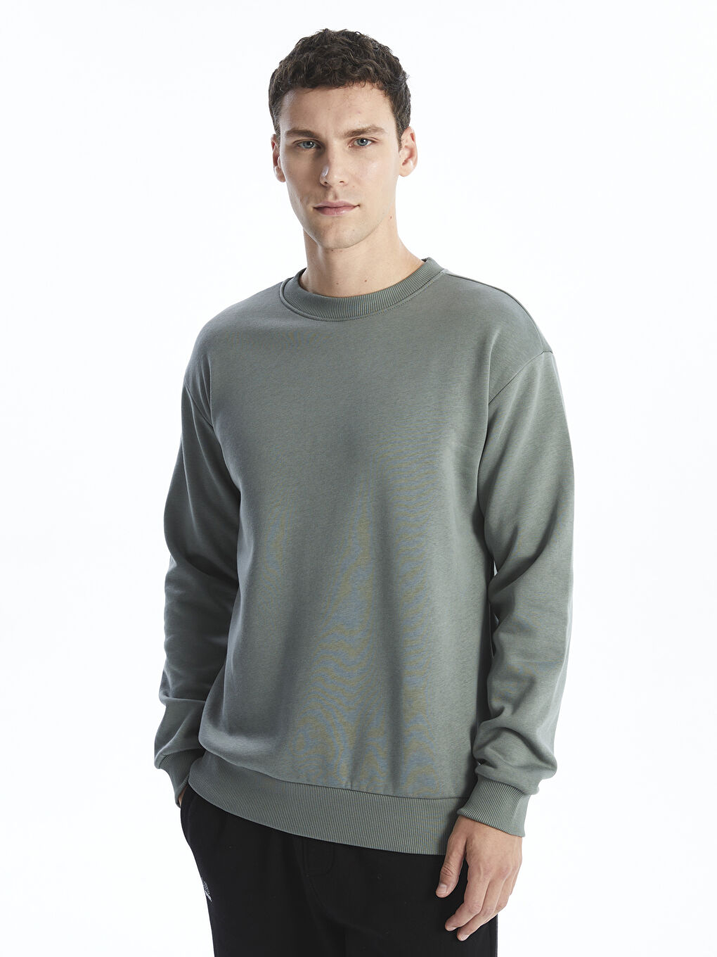 Mann GRUN Sweatshirt W42251Z8 S8V W42251Z8 S8V LC Waikiki