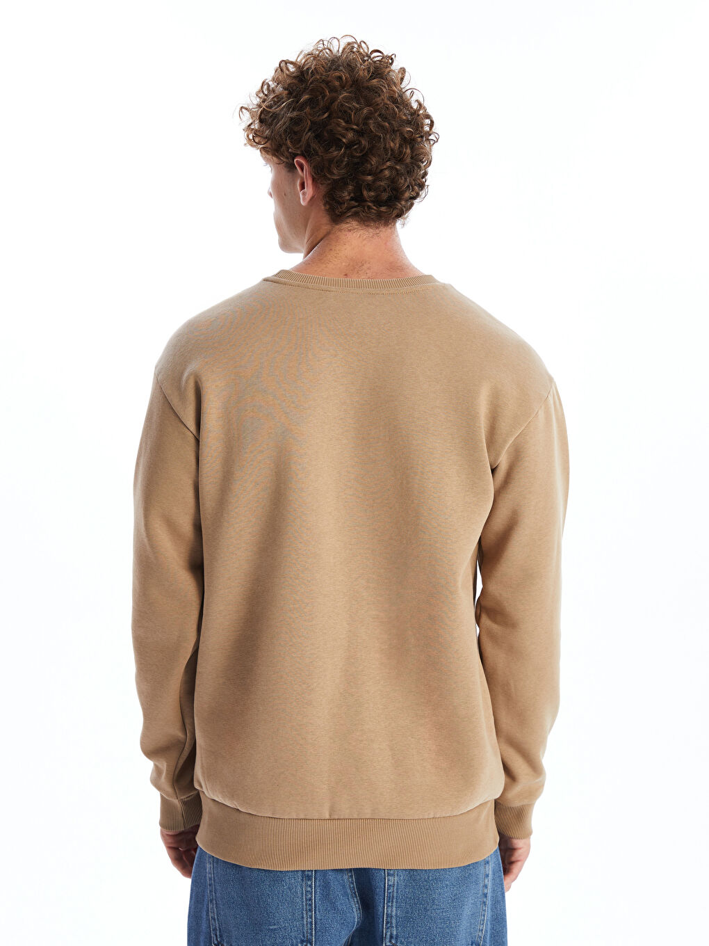 海外通販サイト ブランド Men's Sleeve Long Neck Crew Thick -W42251Z8-YKR Sweatshirt その他