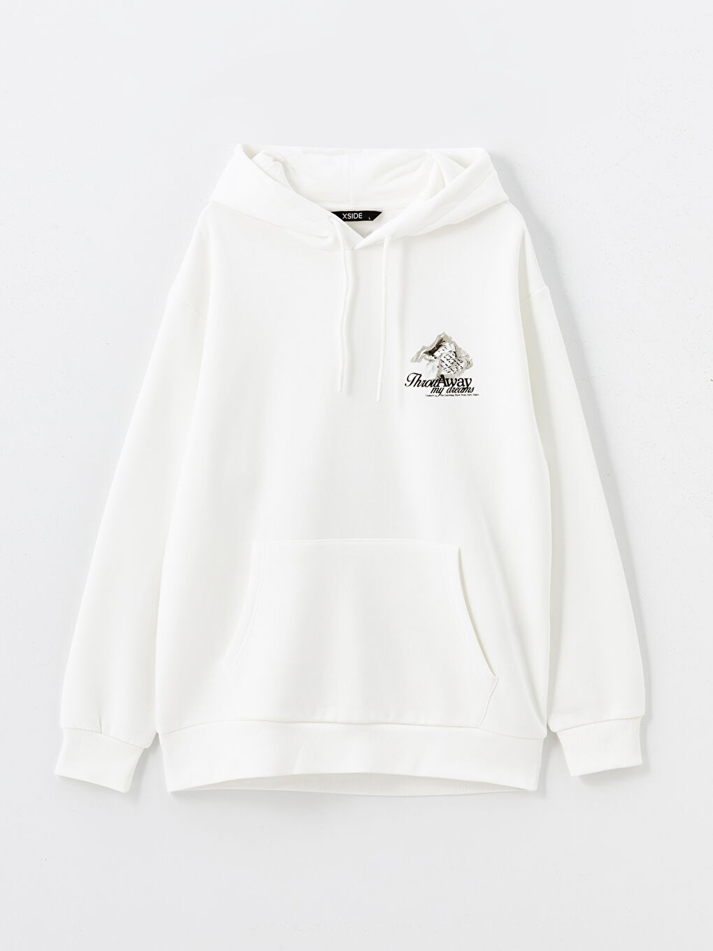 Long Sleeve Printed Men's Thick Hoodie -W42296Z8-R9J