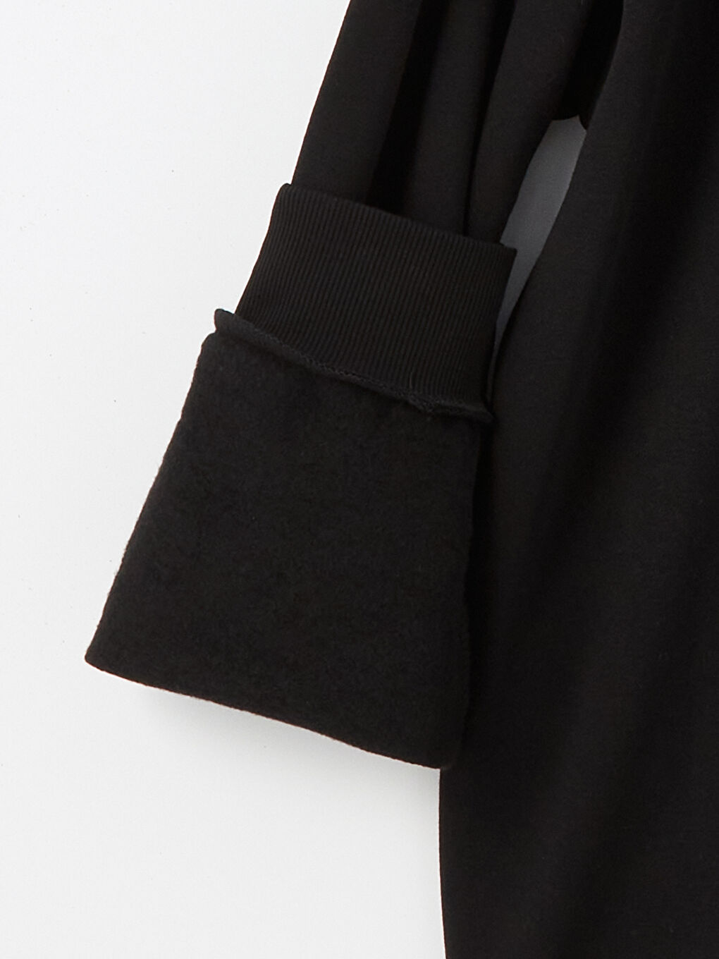 Hooded Long Sleeve Men's Thick Zippered Sweatshirt -W42330Z8