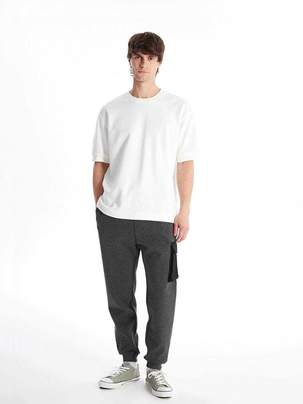 Slim Fit Men's Jogger Sweatpants -W42345Z8-L8N - W42345Z8