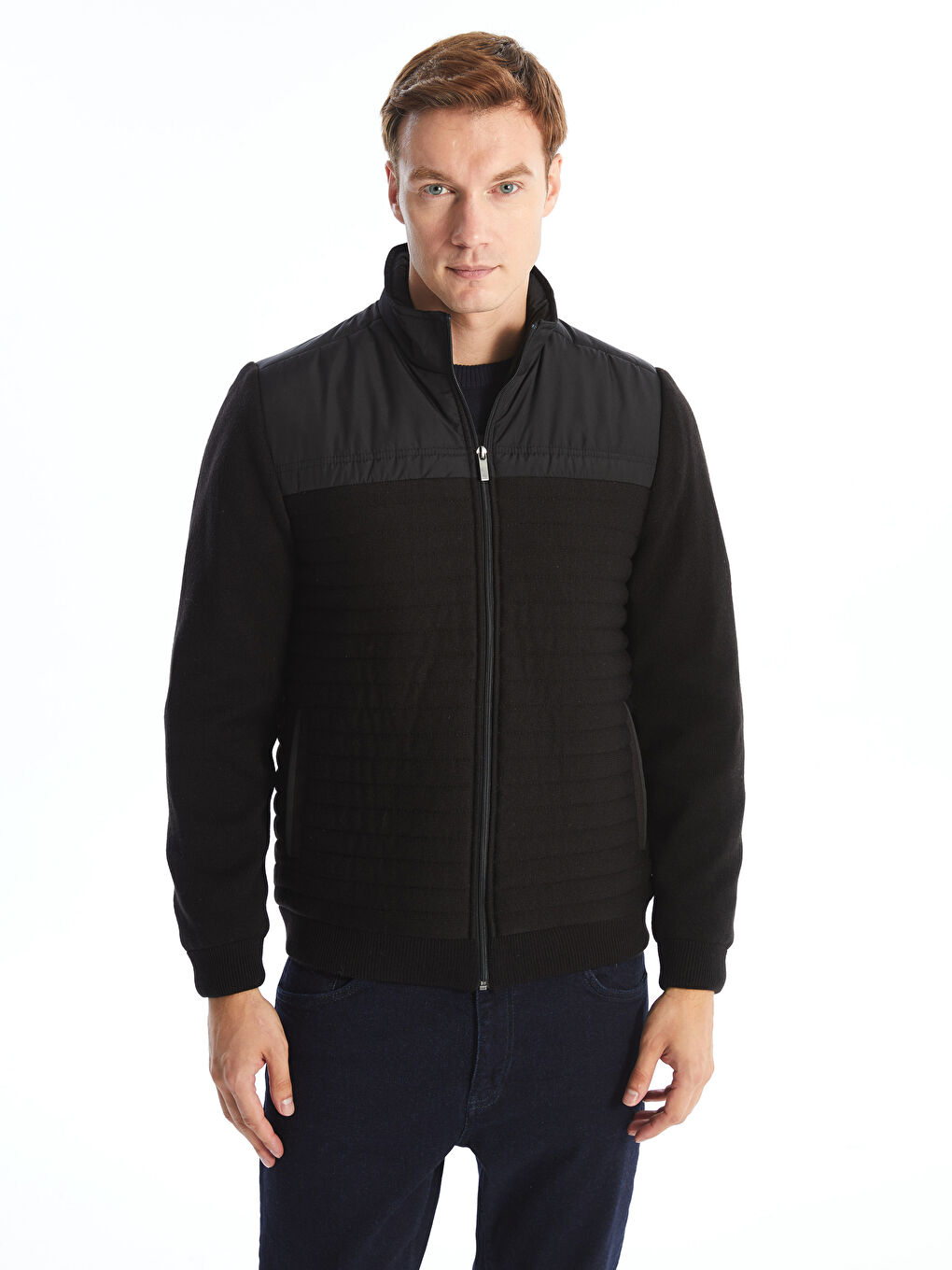 Regular Fit Long Sleeve Men's Shirt Jacket -W35295Z8-V9Z - W35295Z8-V9Z -  LC Waikiki