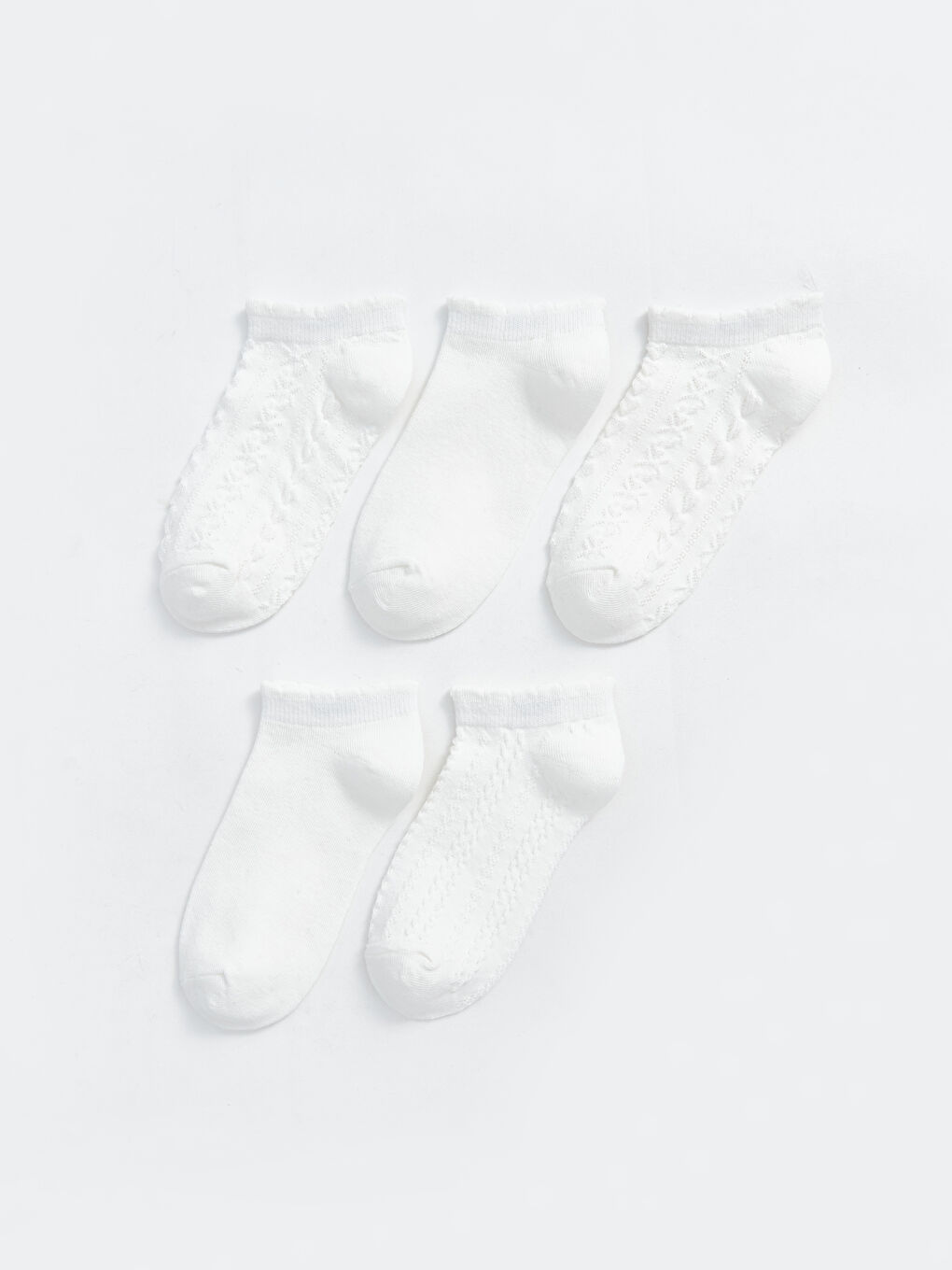 5 pack Girl s Trainer Socks W42626Z4 J5E W42626Z4 J5E LC Waikiki
