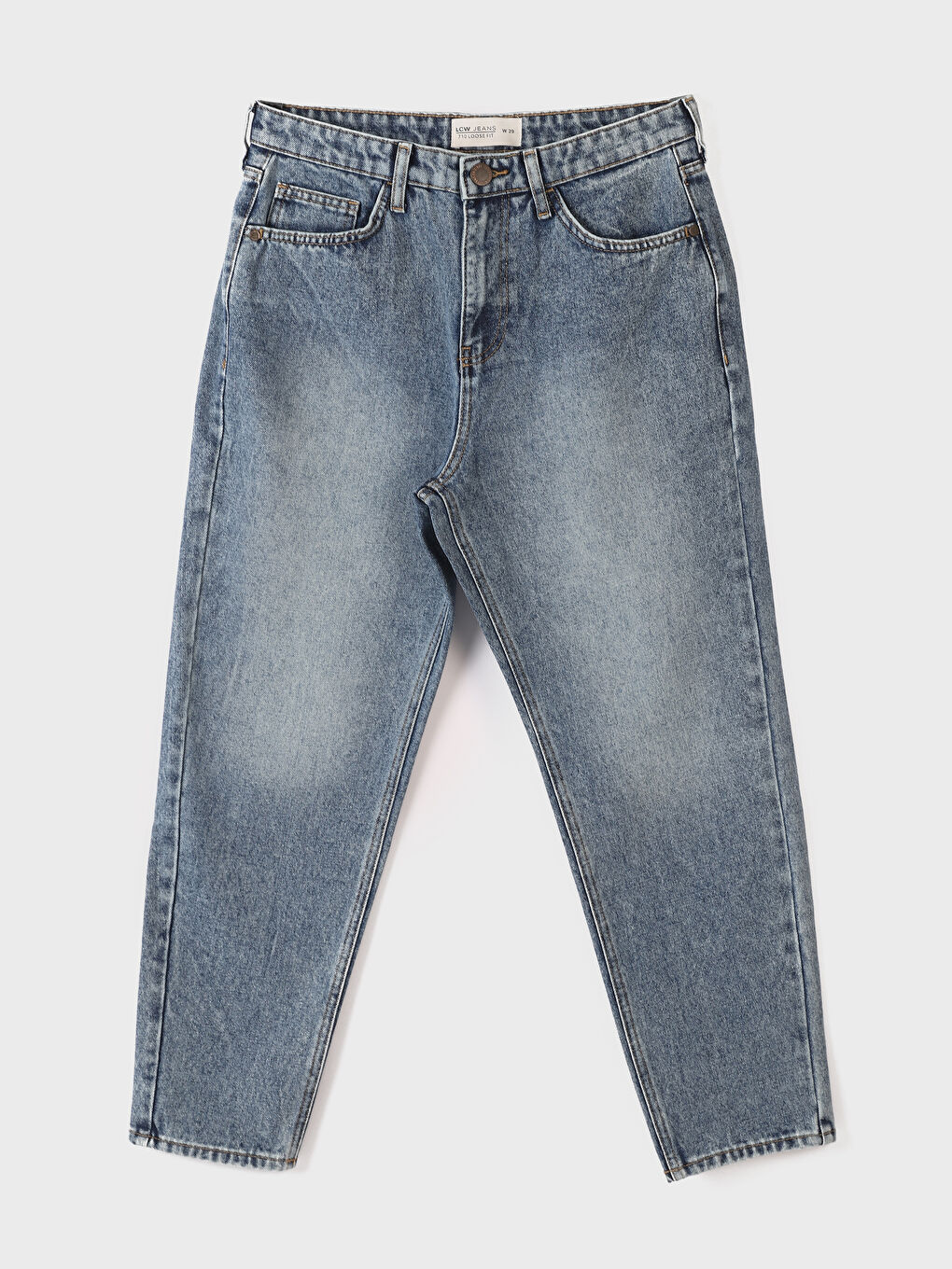 710 Loose Fit Men's Denim Trousers -W42823Z8-H45 - W42823Z8-H45 - LC Waikiki