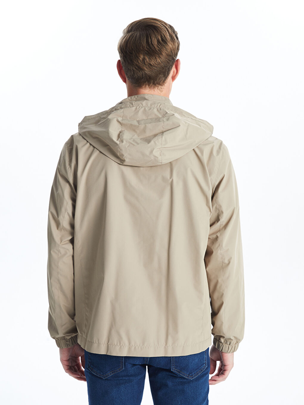 Standard Fit Hooded Men's Coat -W43012Z8-RW0 - W43012Z8-RW0