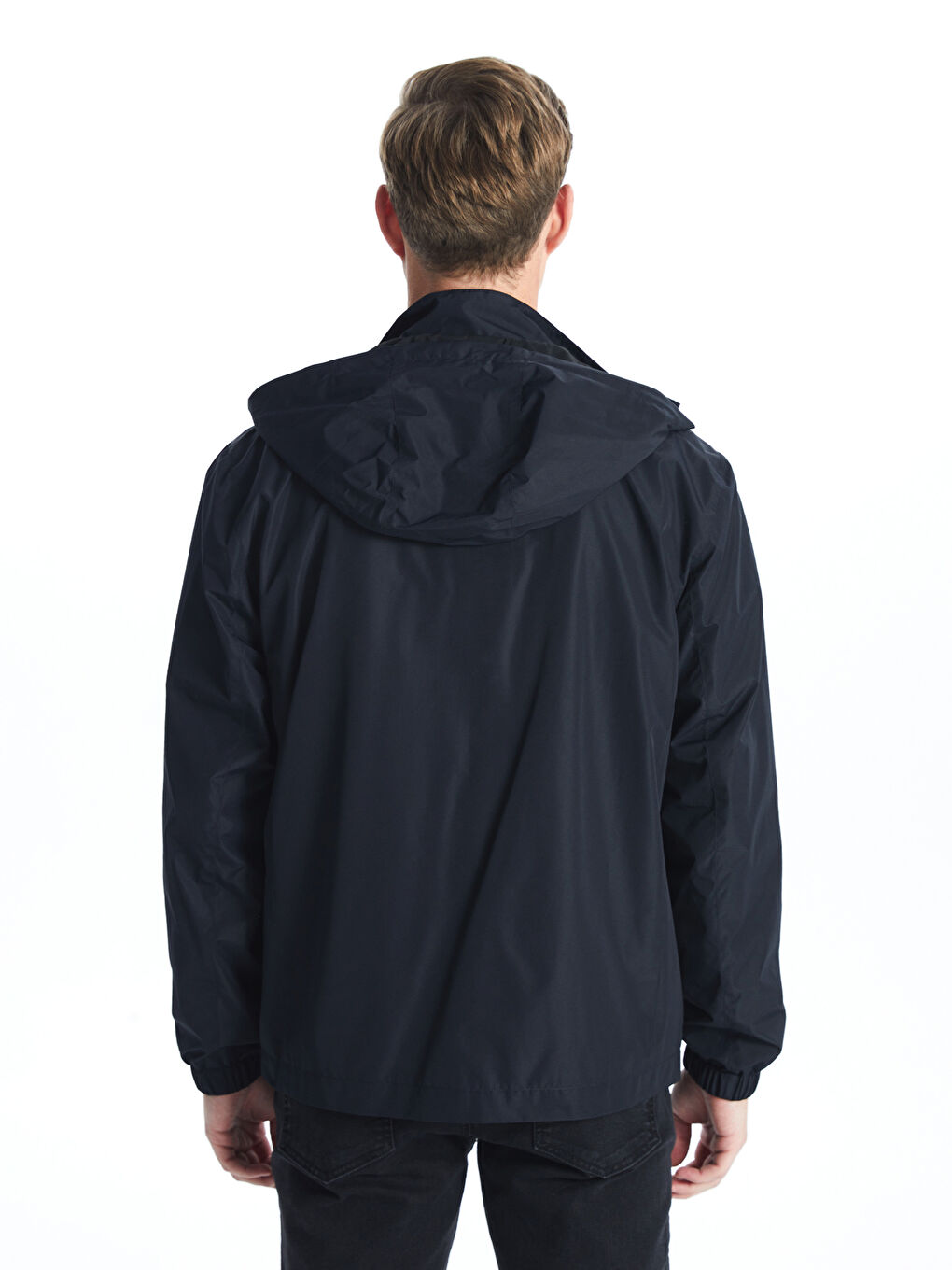☆J.S.B. ウィンドブレーカー Sサイズ 青/黒☆ SOUTHBLUE Standard Fit Hooded Men's Coat -W43012Z8-Y3X