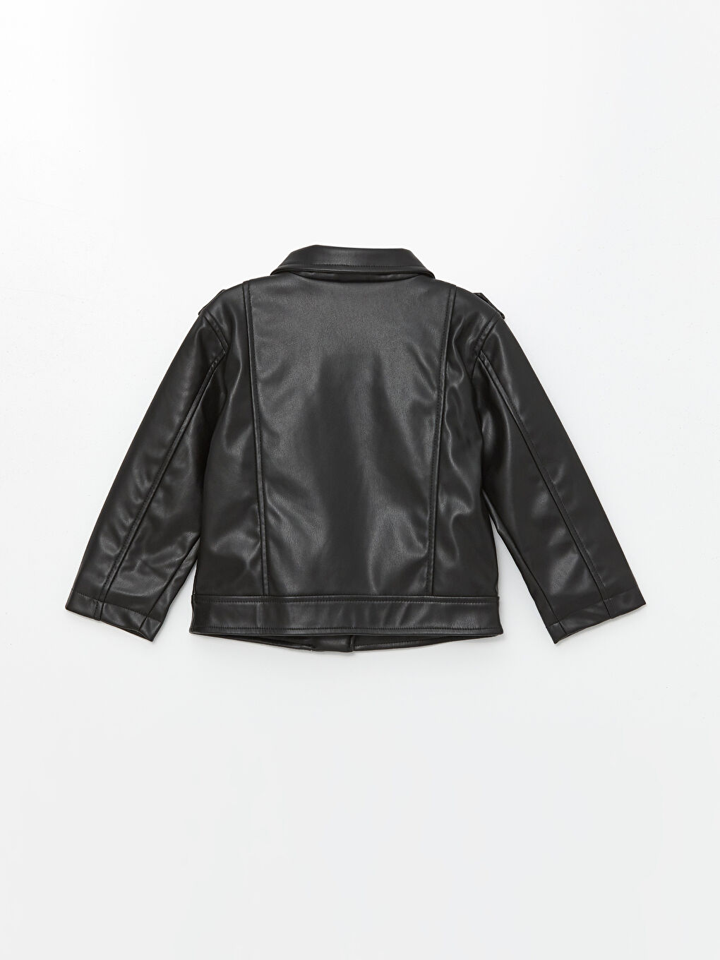 Long Sleeve Basic Baby Girl Leather Jacket W43021Z1 CVL W43021Z1 CVL LC Waikiki