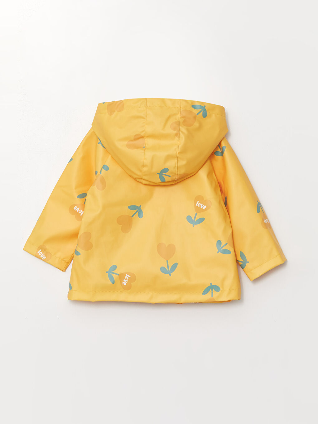 Hooded Printed Girls Raincoat W43023Z1 LUA W43023Z1 LUA LC Waikiki