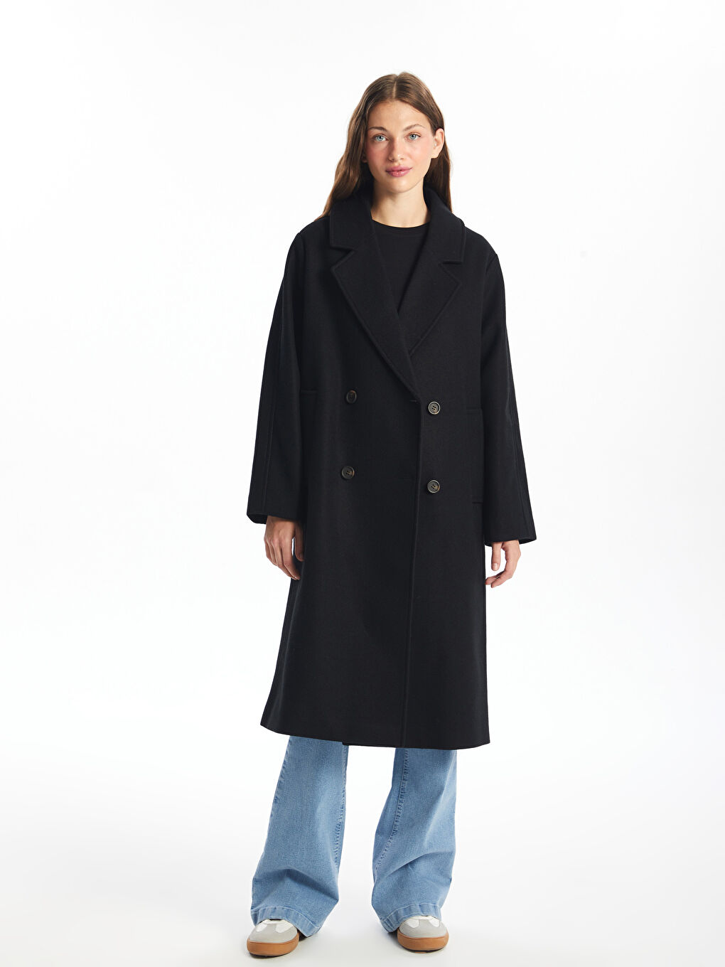 Ameri BIG COLLAR TUCK SHOULDER COAT ジャケット・アウター