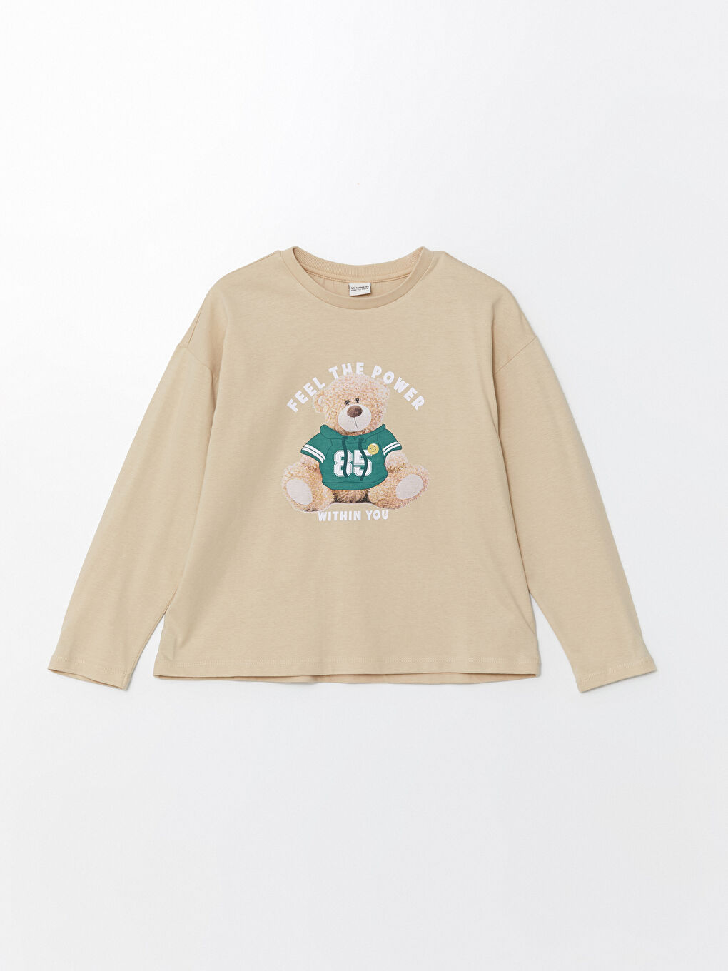 Tee shirt beige fille new arrivals