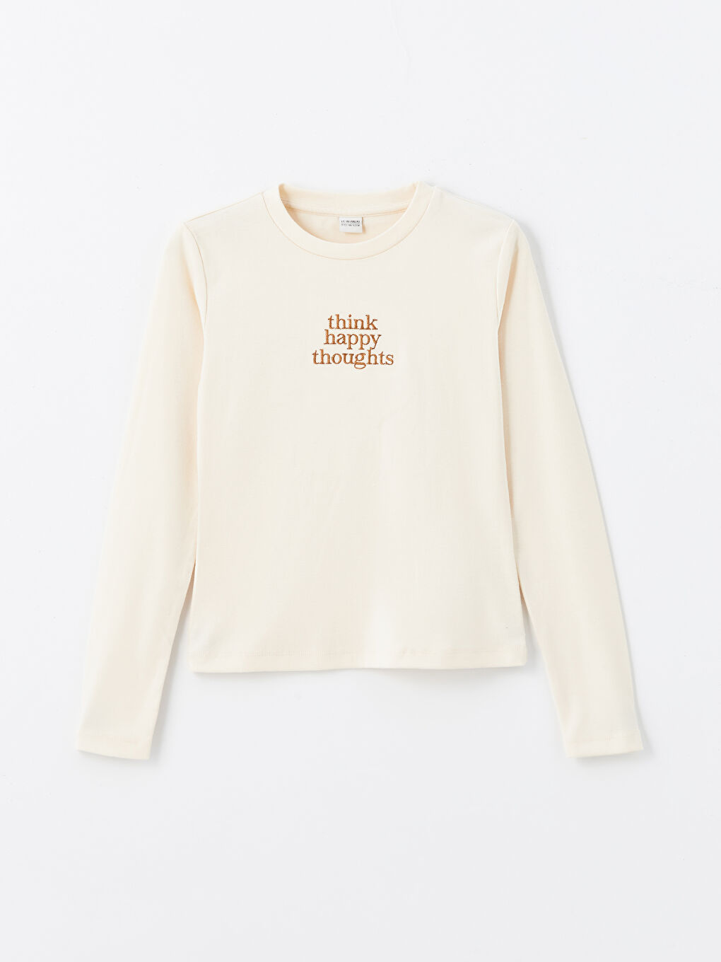 Tee shirt beige fille new arrivals