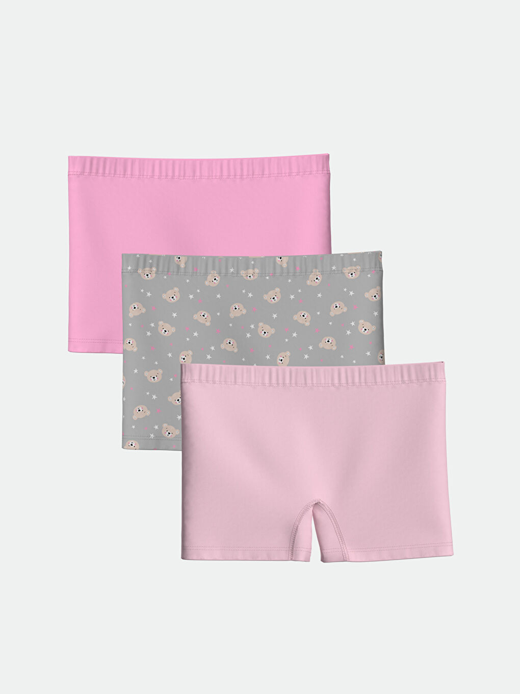 Lot de 3 boxers enfant fille W44254Z4 QY8 W44254Z4 QY8 LC Waikiki