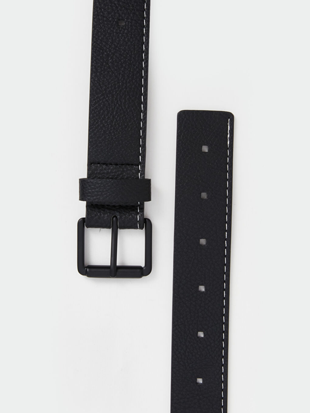Leather Look Men's Belt -W44695Z8-HUC - W44695Z8-HUC - LC Waikiki