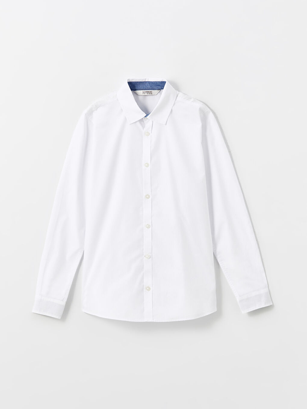 Long Sleeve Boys' Shirt -W45181Z4-Q6K - W45181Z4-Q6K - LC