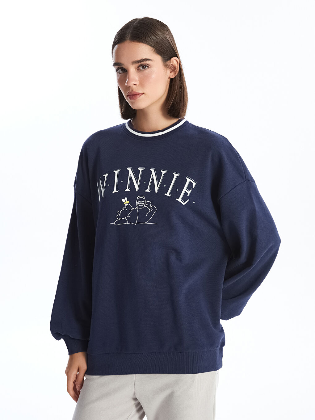 Winnie the pooh crewneck sweatshirt on sale