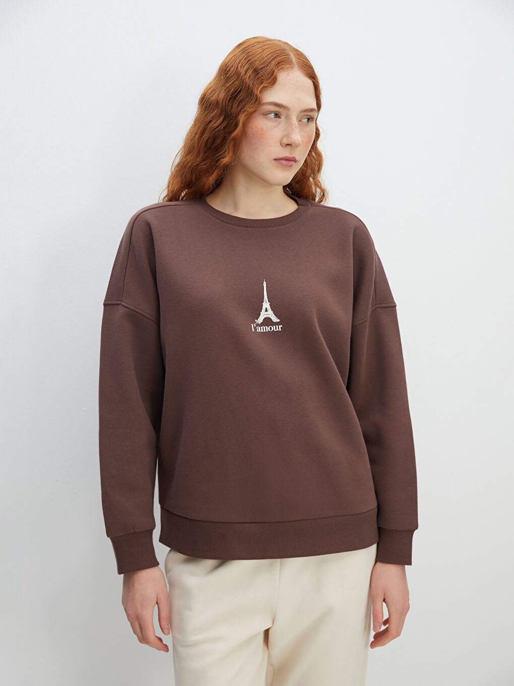 Thick sweatshirt womens 2025