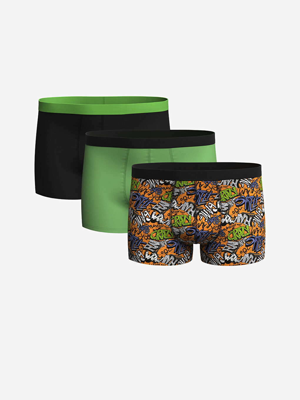 LC WAIKIKI Standard Fit Cotton Stretch Men's Boxer 3-pack