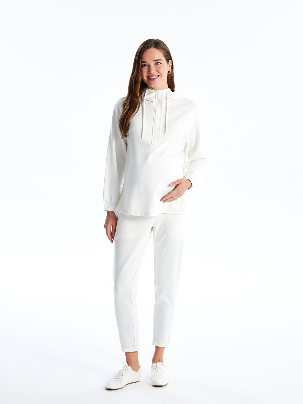 BLANC Pantalon de survetement BLANC Femme W45983Z8 V58 W45983Z8 V58 LC Waikiki