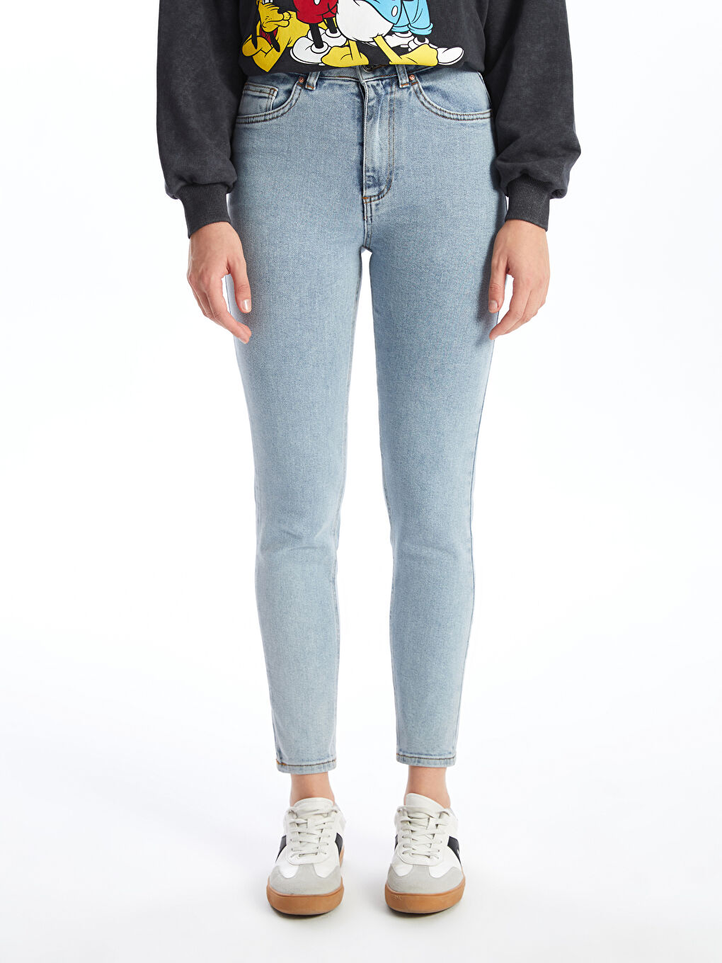 Slim Mom Women's Jeans -W46186Z8-S54 - W46186Z8-S54 - LC Waikiki