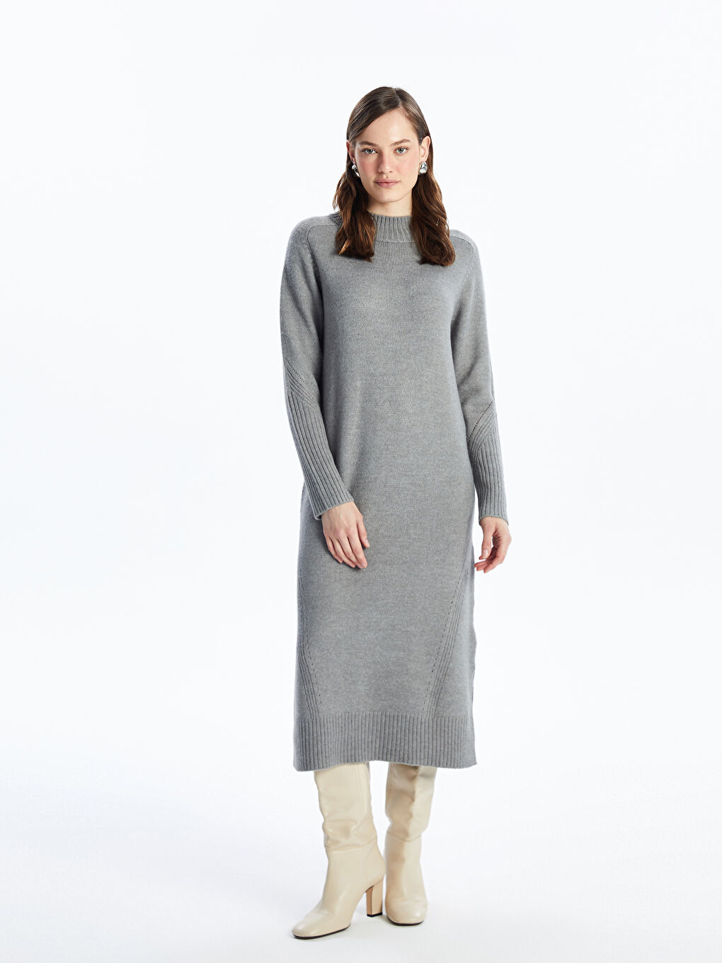 Robe grise hiver cheap