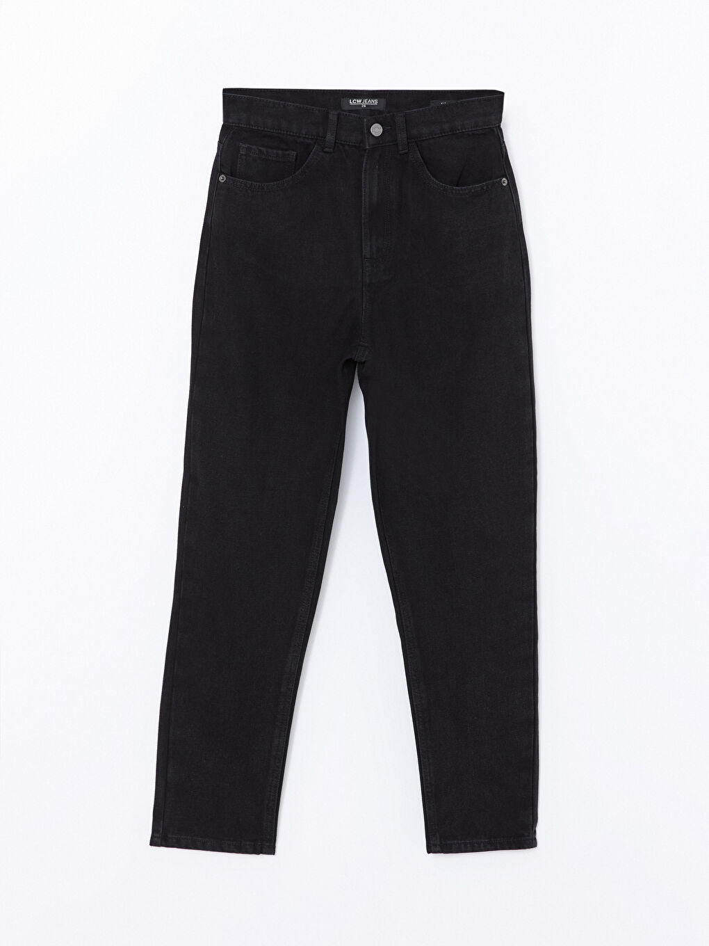 High Waisted Straight Fit Women's Denim Trousers -W46451Z8-327 -  W46451Z8-327 - LC Waikiki