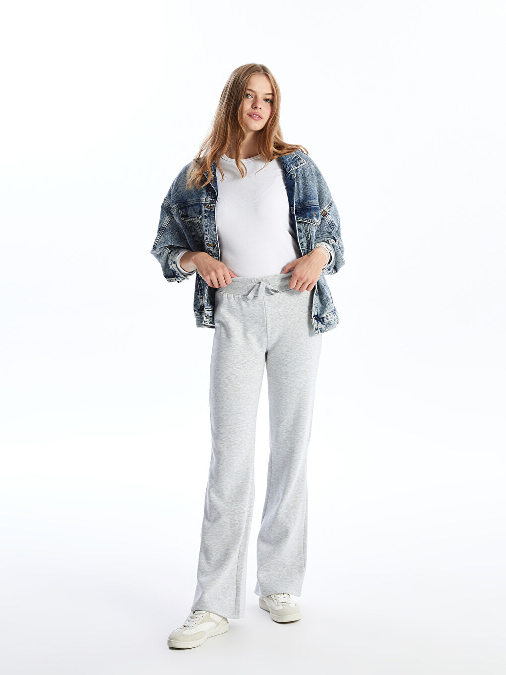 Elastic Waist Women s Thick Sweatpants W46675Z8 LAL W46675Z8 LAL LC Waikiki