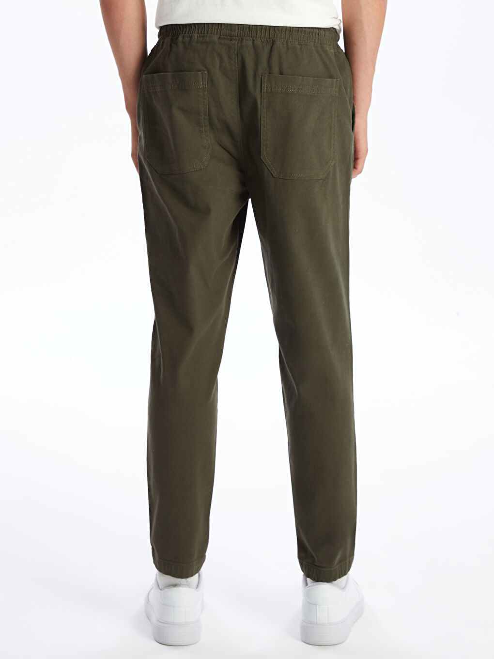 Standard Fit Gabardine Men's Trousers -W46736Z8-SEM - W46736Z8-SEM - LC  Waikiki