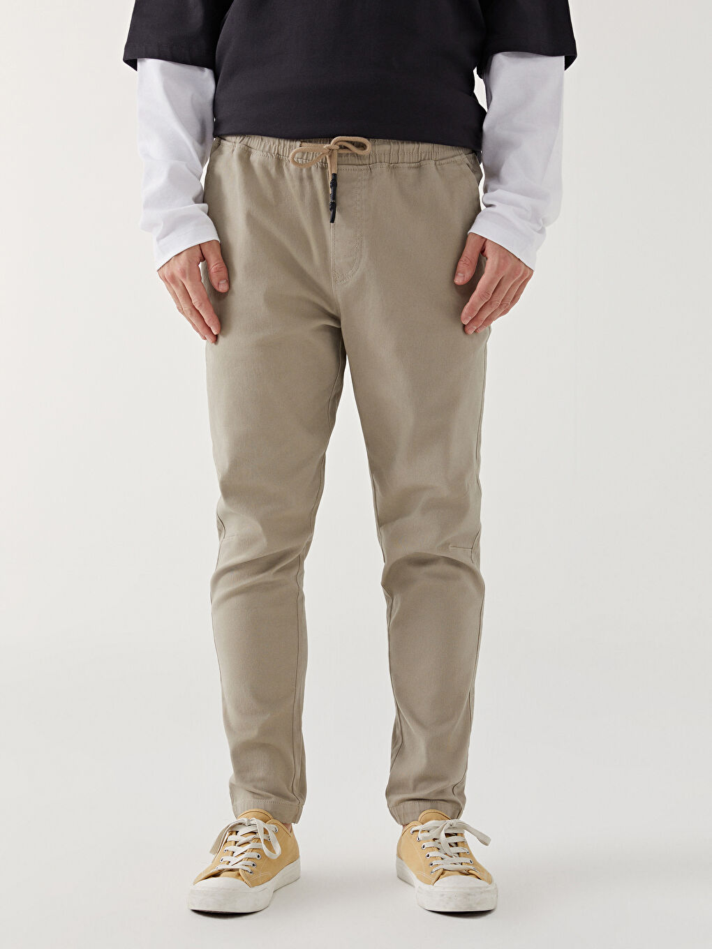Standard Fit Gabardine Men's Trousers -W46736Z8-SHF - W46736Z8-SHF - LC  Waikiki