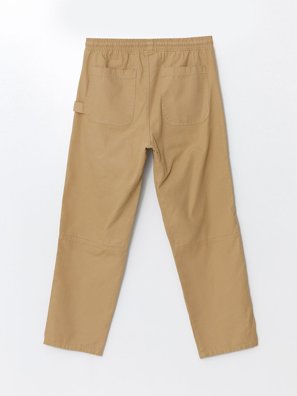 Comfortable Fit Canvas Men's Trousers -W46743Z8-YCB