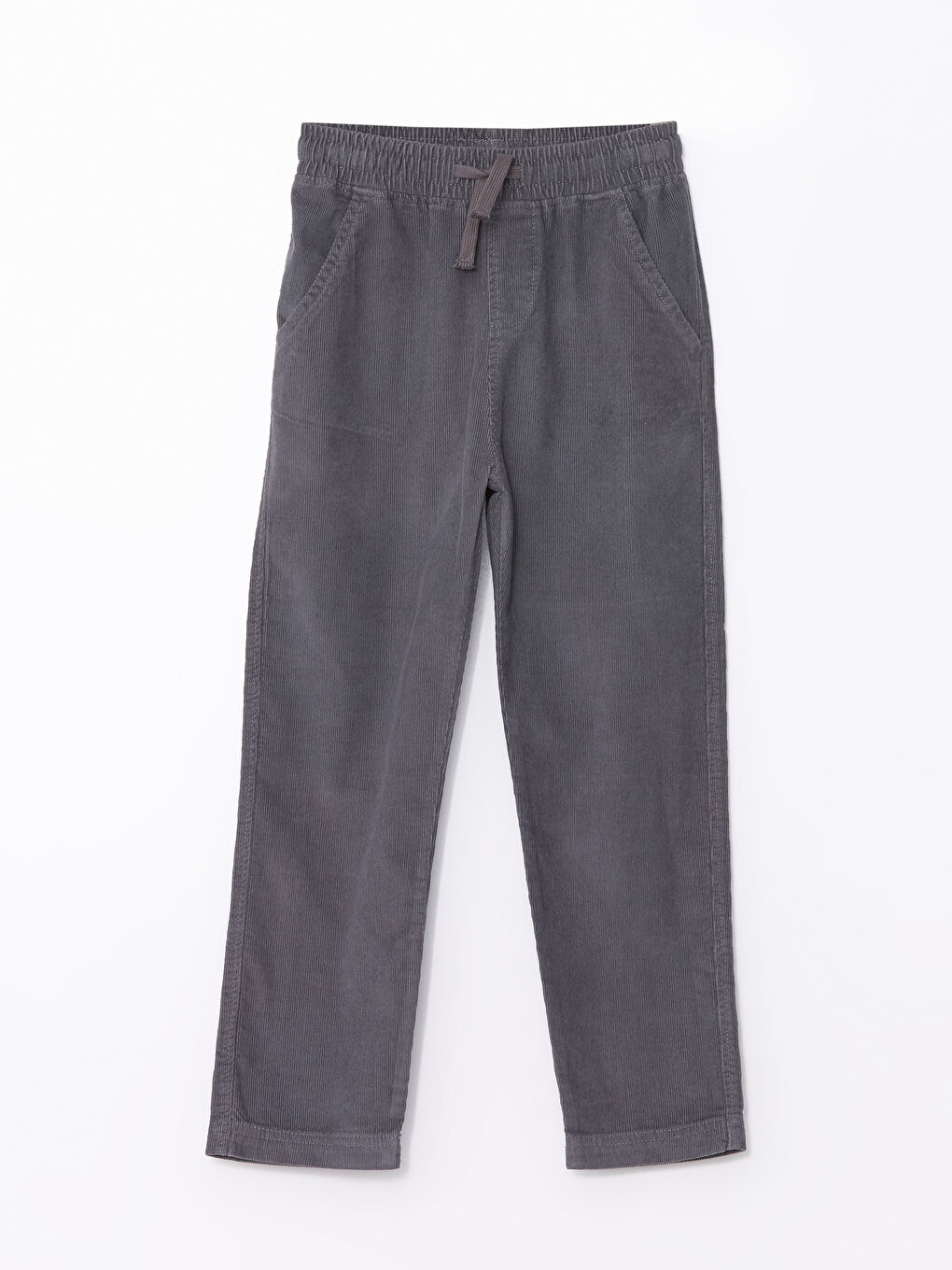 Elastic Waist Velvet Boy Trousers -W46821Z4-H0M - W46821Z4-H0M - LC Waikiki