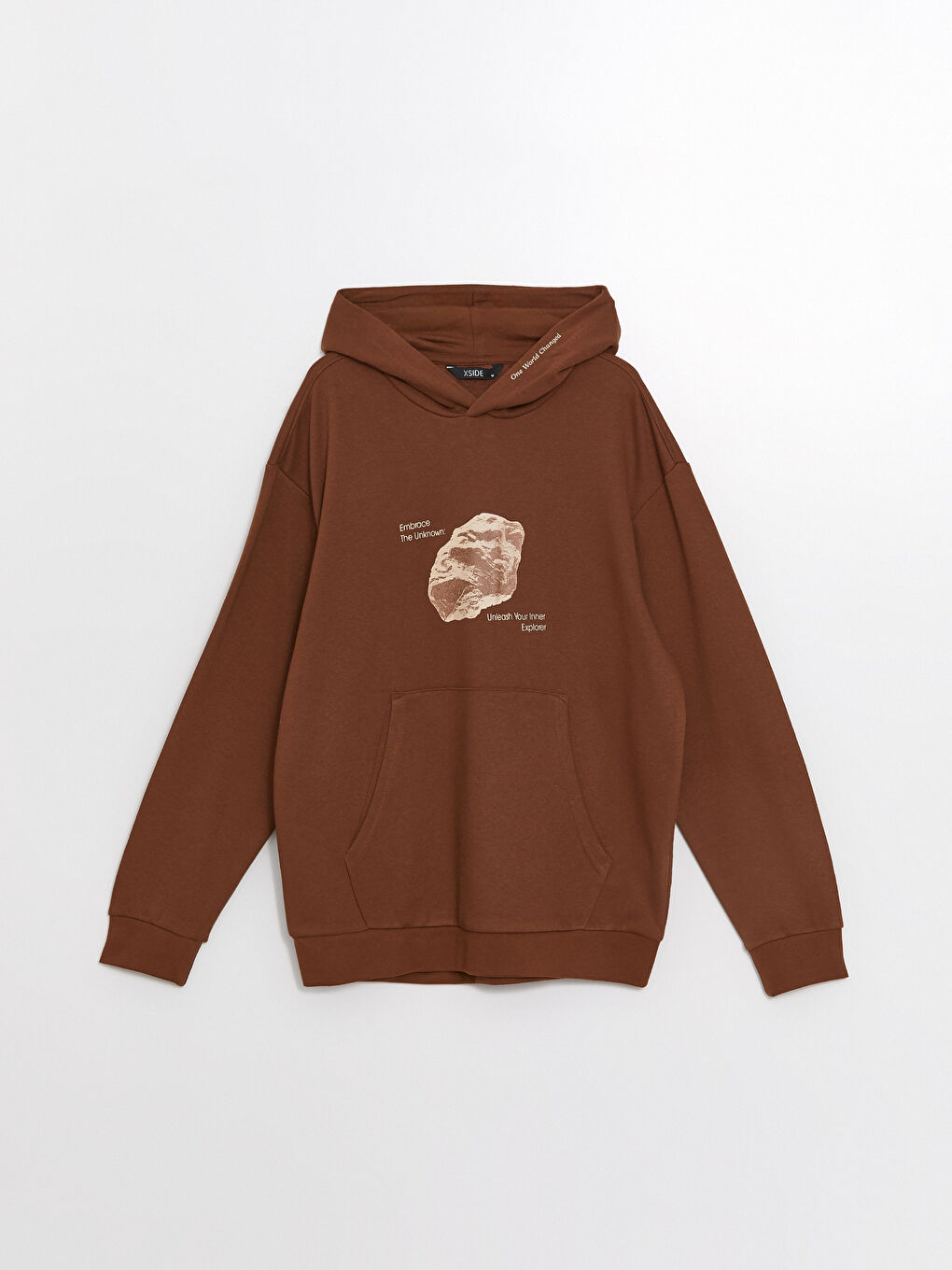 Long Sleeve Printed Men's Thick Hoodie -W46846Z8-VC8