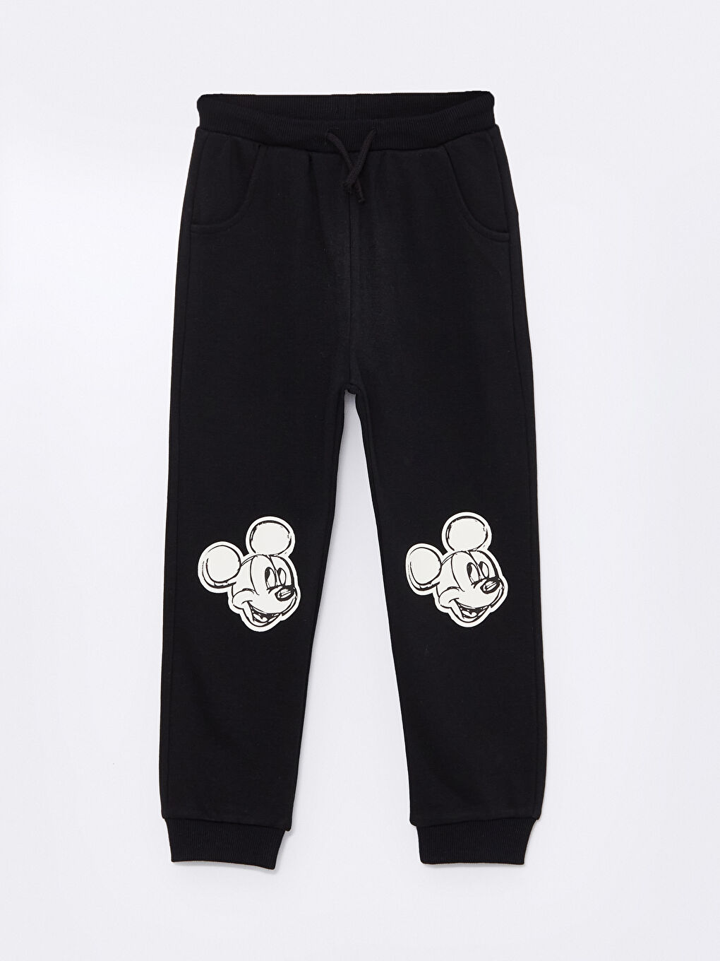 Thick Elastic Waist Mickey Mouse Printed Boy Jogger Sweatpants W48309Z1 CVL W48309Z1 CVL LC Waikiki