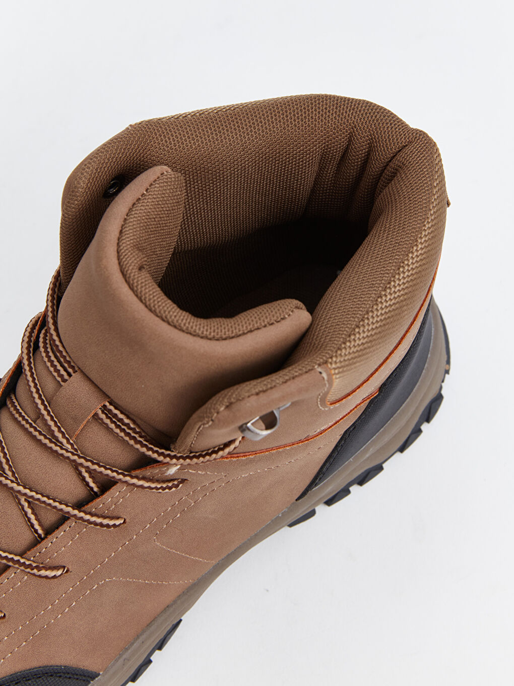 Suede Look Lace-Up Men's Trekking Boots -W48332Z8-DU7