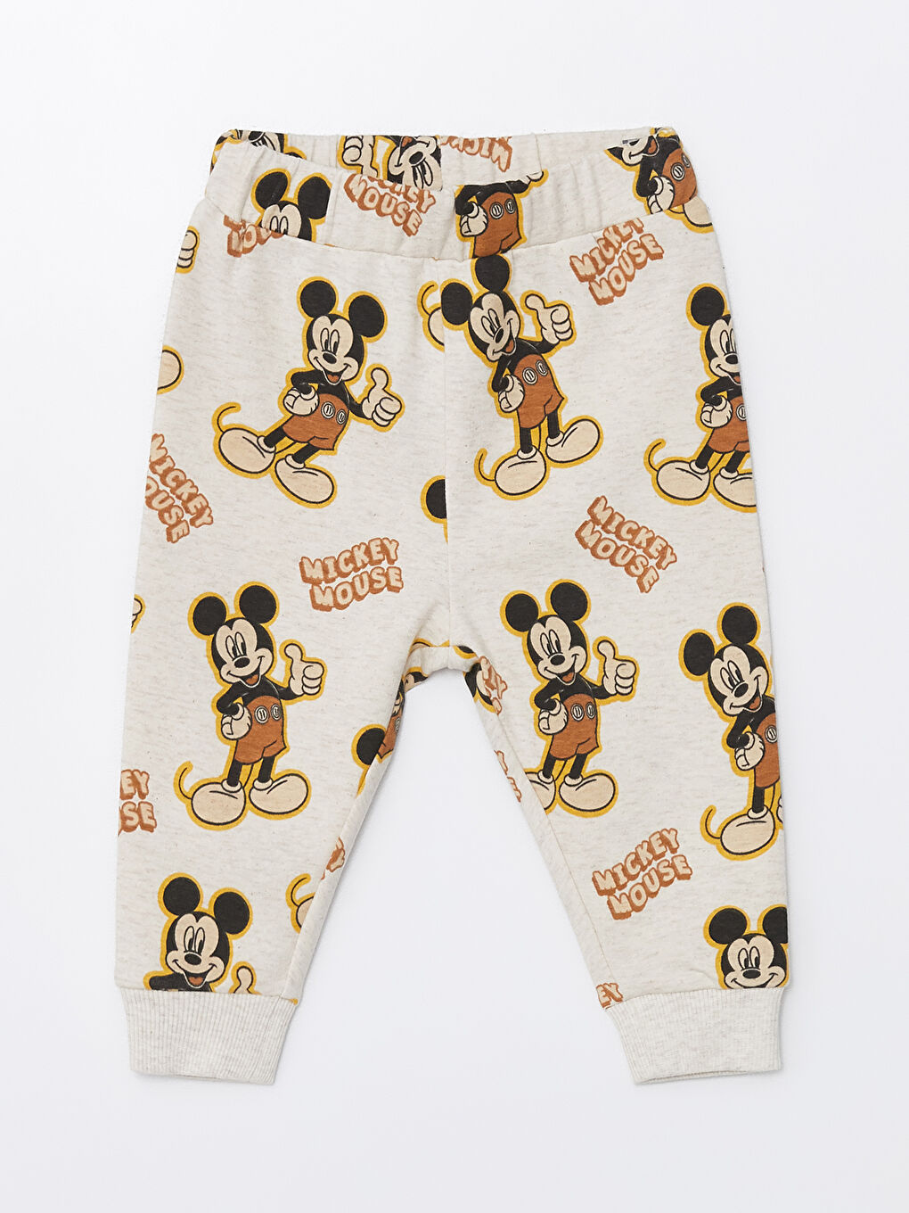 LC WAIKIKI Crew Neck Mickey Mouse Printed Baby Boys' Sweatshirt