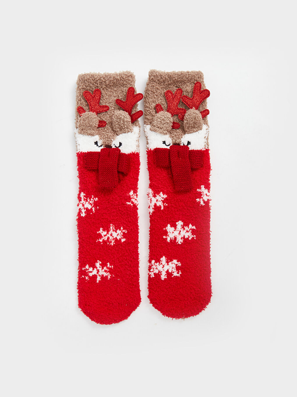 LC WAIKIKI Christmas Themed Girls' Homewear Socks -W49293Z4