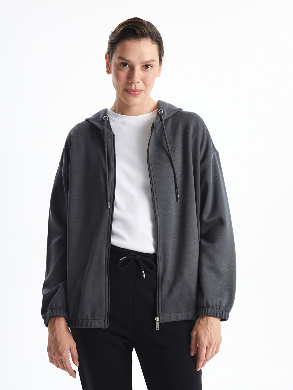 Oversize sweatshirt lcw deals