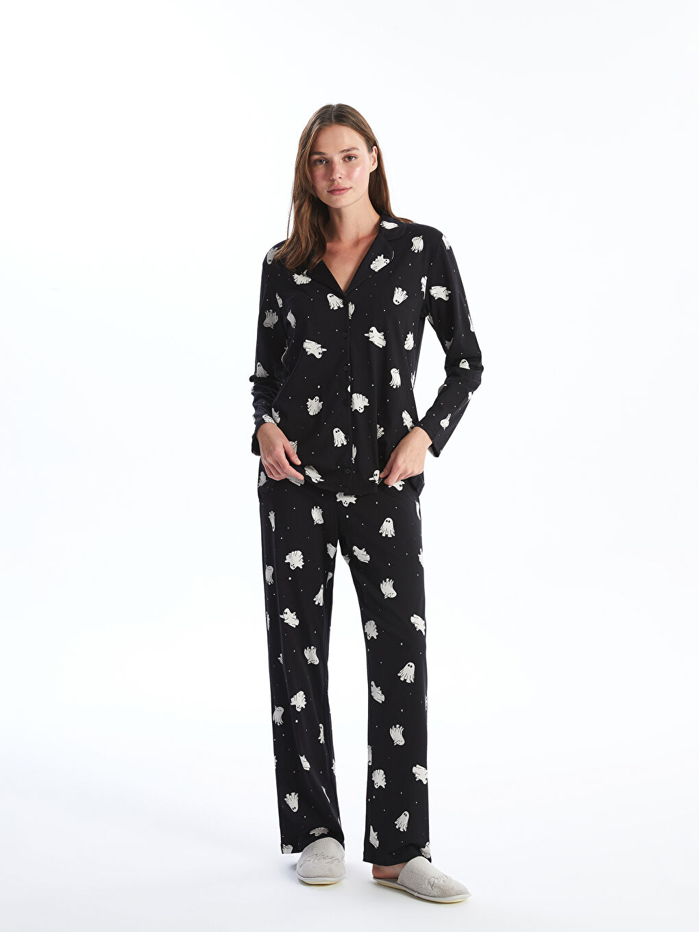BLACK Pyjamas Set W49854Z8 LQJ W49854Z8 LQJ LC Waikiki
