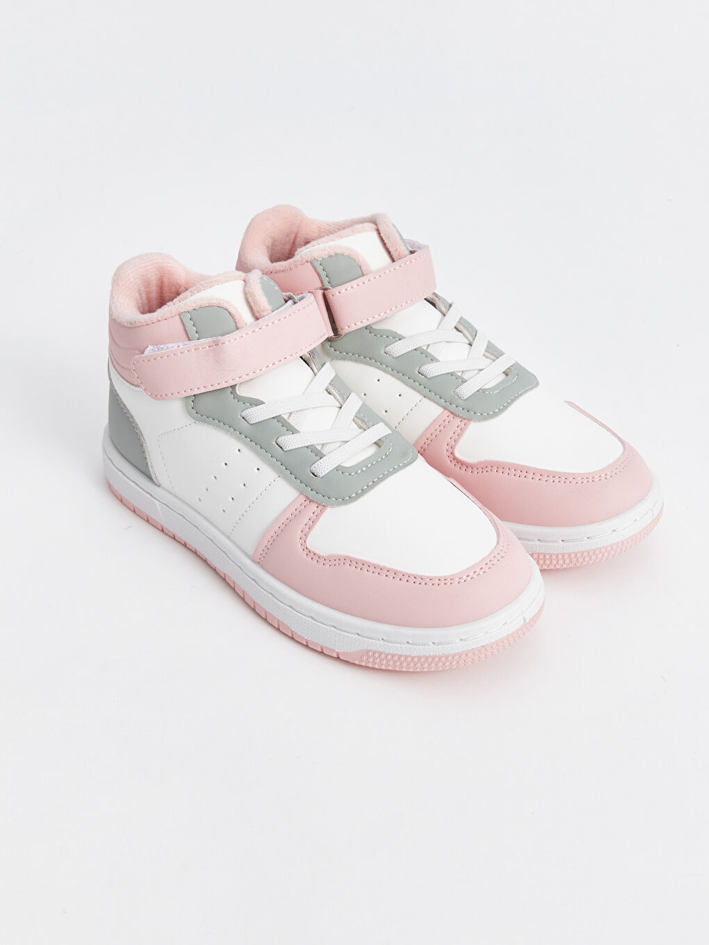 HOT Lc Waikiki Girls First Shoes Lc Waikiki Girls Velcro High Tops