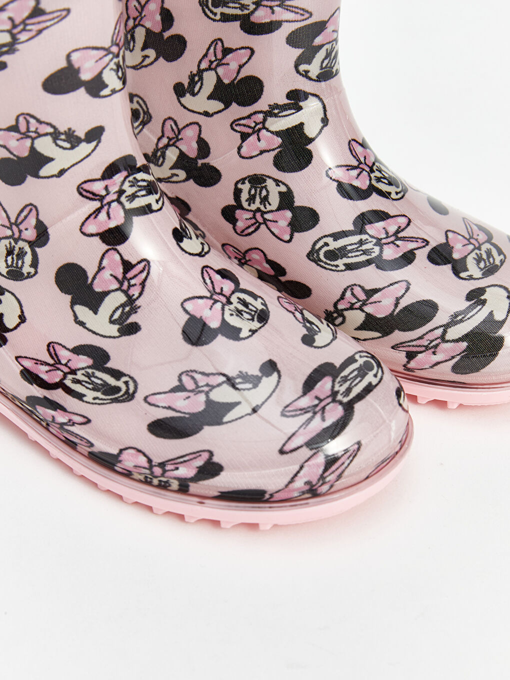 Minnie Mouse Printed Girls Rain Boots W4AB66Z4 LT4 W4AB66Z4 LT4 LC Waikiki