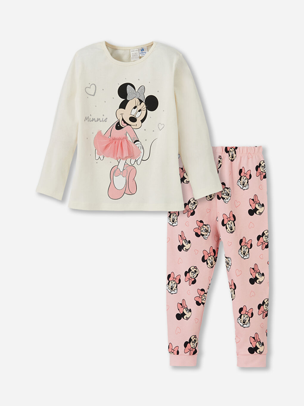 Baby girl minnie mouse pajamas best sale