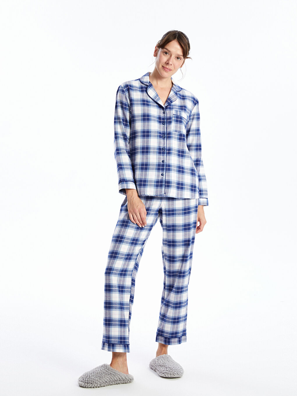 BLEU Ensemble de pyjamas W4AF14Z8 LLC W4AF14Z8 LLC LC Waikiki