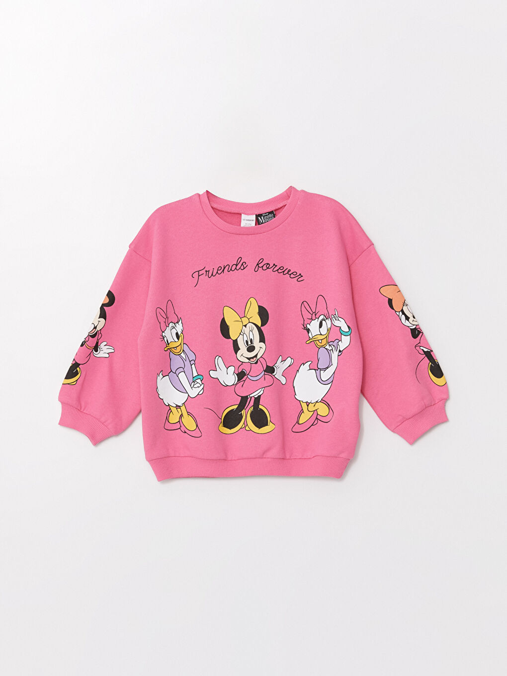 Crew Neck Minnie Mouse Printed Girls Sweatshirt W4AL67Z1 R0J W4AL67Z1 R0J LC Waikiki