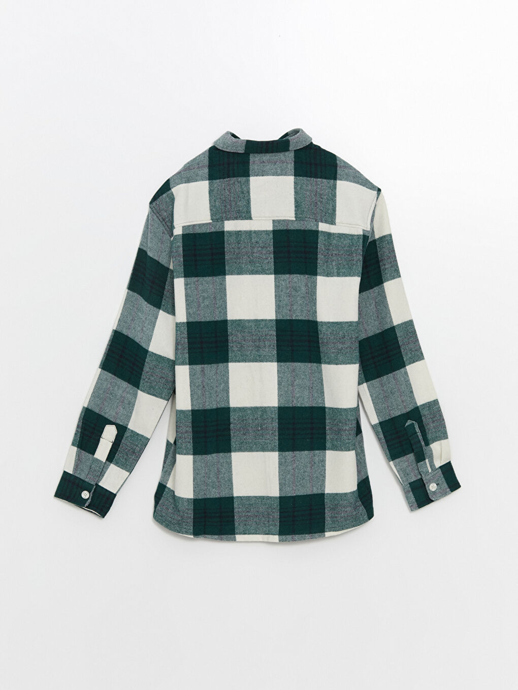Regular Fit Long Sleeve Plaid Men's Lumberjack Shirt Jacket