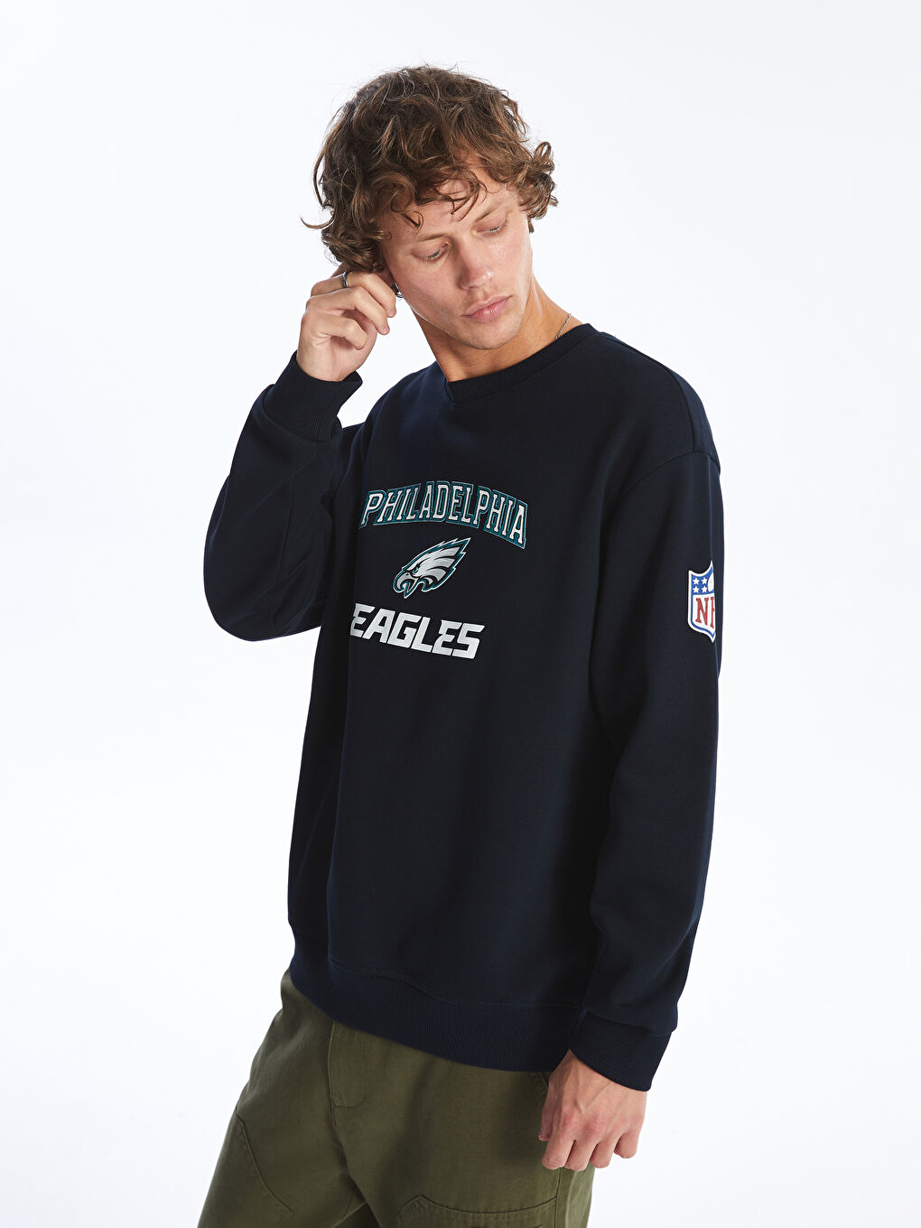 Full sleeve printed men's sweatshirt hot sale